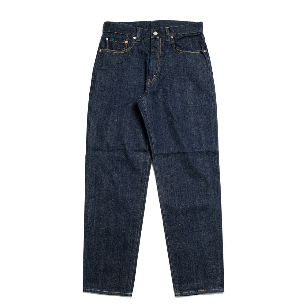 BLUE BLUE - PP03 MOD supima Selvedge Denim Wide tapered Jeans - 1009865