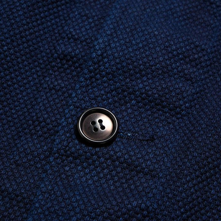BLUE BLUE JAPAN - Honnai(Natural Indigo) Light Sashiko Coveralls - 1010790