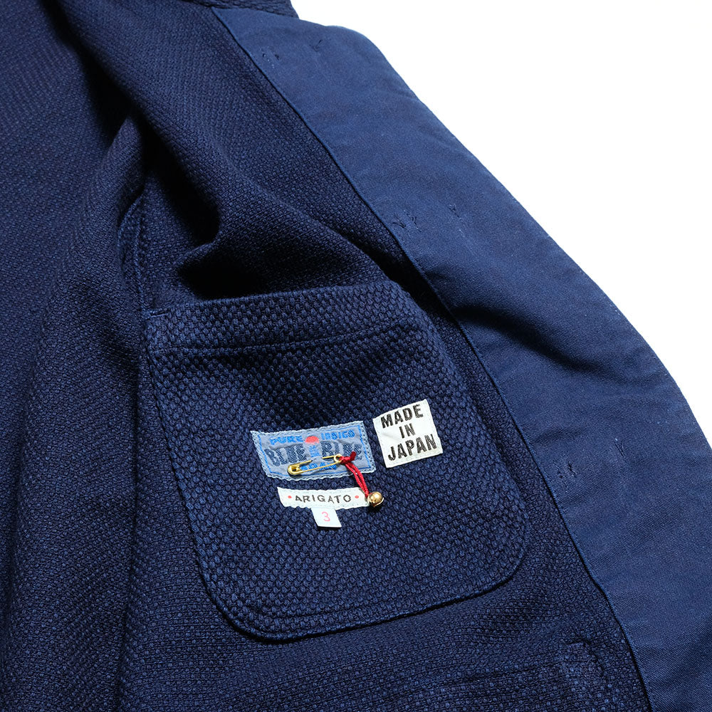 BLUE BLUE JAPAN - Honnai Light Sashiko Oriental Jacket - 1018850