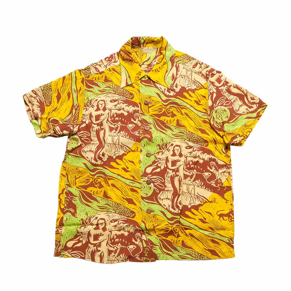 SUN SURF - SPECIAL EDITION - GAUGUIN WOODCUT MYSTIC - SHORT SLEEVE - SS39673