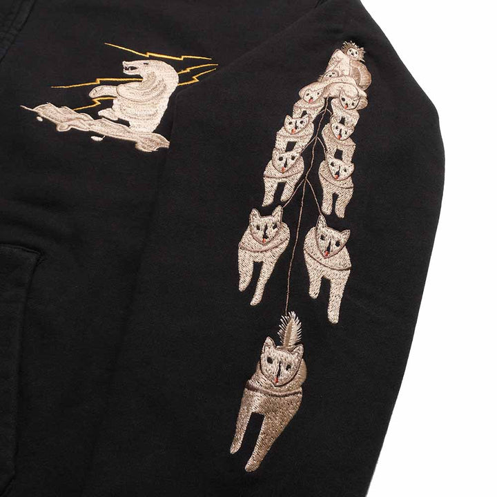 TAILOR TOYO - SUKA ZIP PARKA EMBROIDERED - ALASKA - TT69817