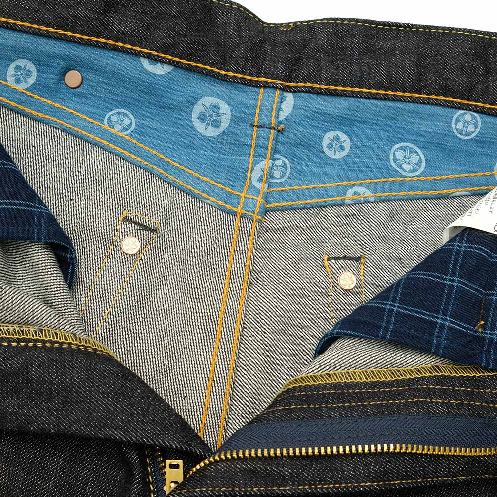 MOMOTARO JEANS - 銅丹レーベル - 特濃スリムテーパード - ジップフライ - G014-MZ
