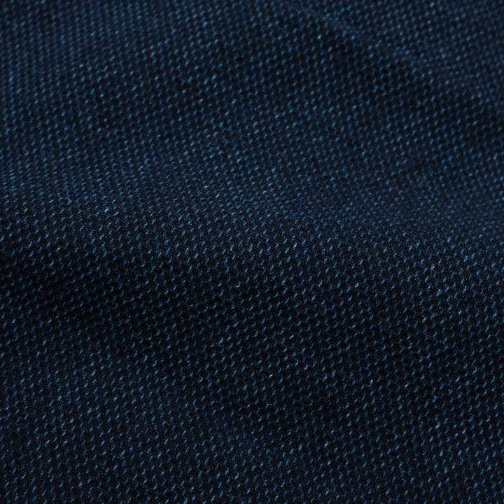 Soundman - Working Waist Coat - Marcy - Indigo Dyed SASHIKO - 3760-655C