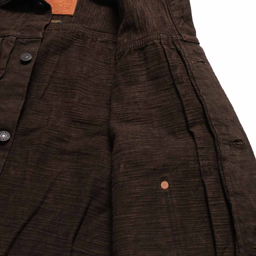 STUDIO D’ARTISAN & SA. - 奄美大島泥染(Amami Mud-Dyeing) GL3 Denim Jacket - D4631