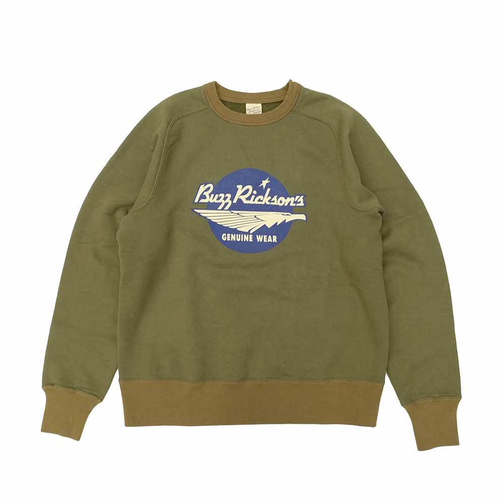 BUZZ RICKSON'S - FREEDOM SLEEVE SWEATSHIRT - BUZZ RICKSON'S - BR69507
