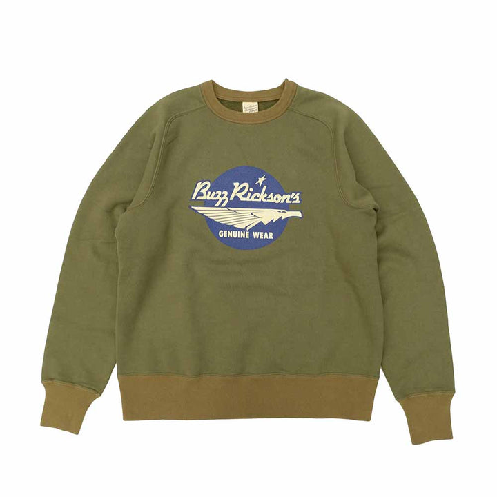 BUZZ RICKSON'S - FREEDOM SLEEVE SWEATSHIRT - BUZZ RICKSON'S - BR69507