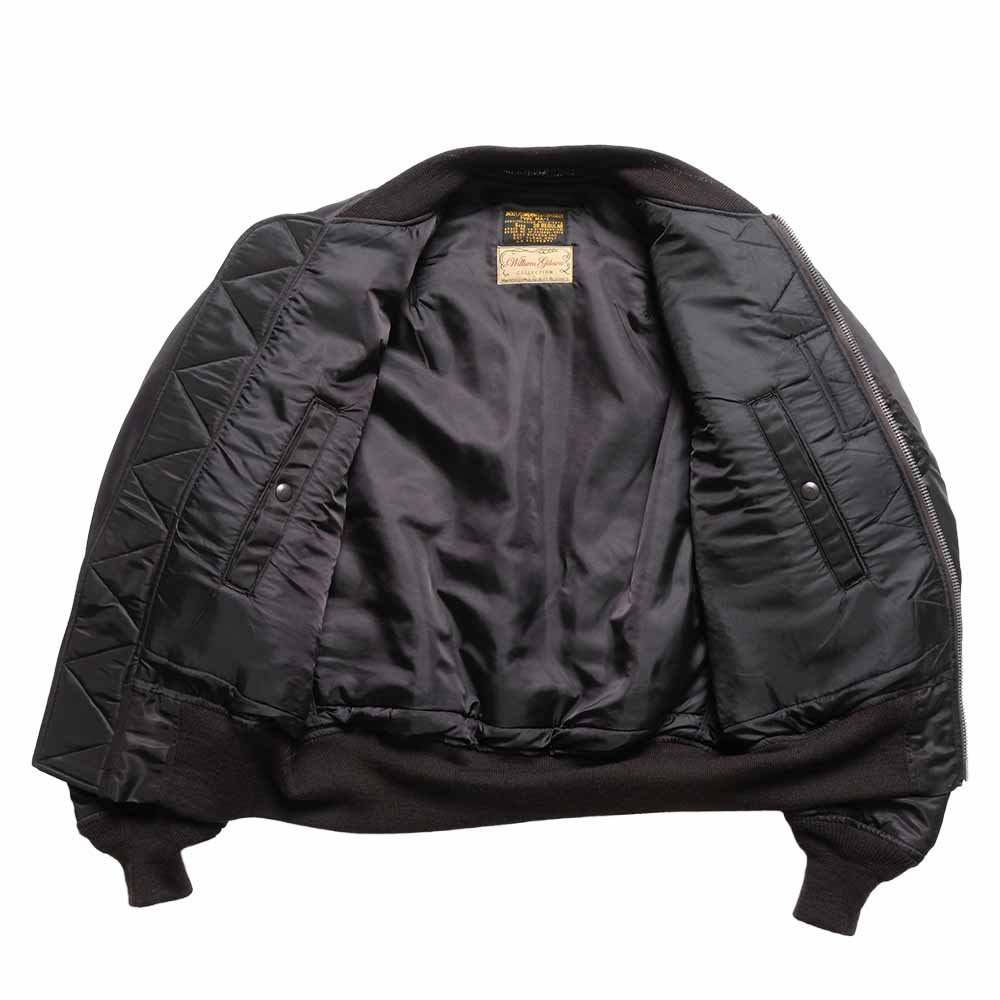 BUZZ RICKSON'S - WILLIAM GIBSON COLLECTION - Type BLACK MA-1 SLENDER MODEL - BR16027
