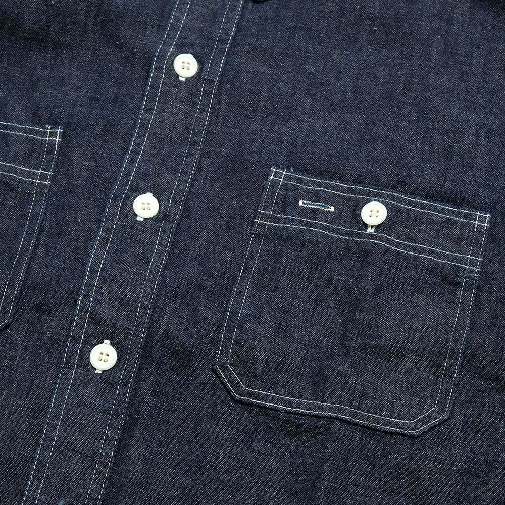 BONCOURA - BONCOURA Work Shirt - Denim - 142860418