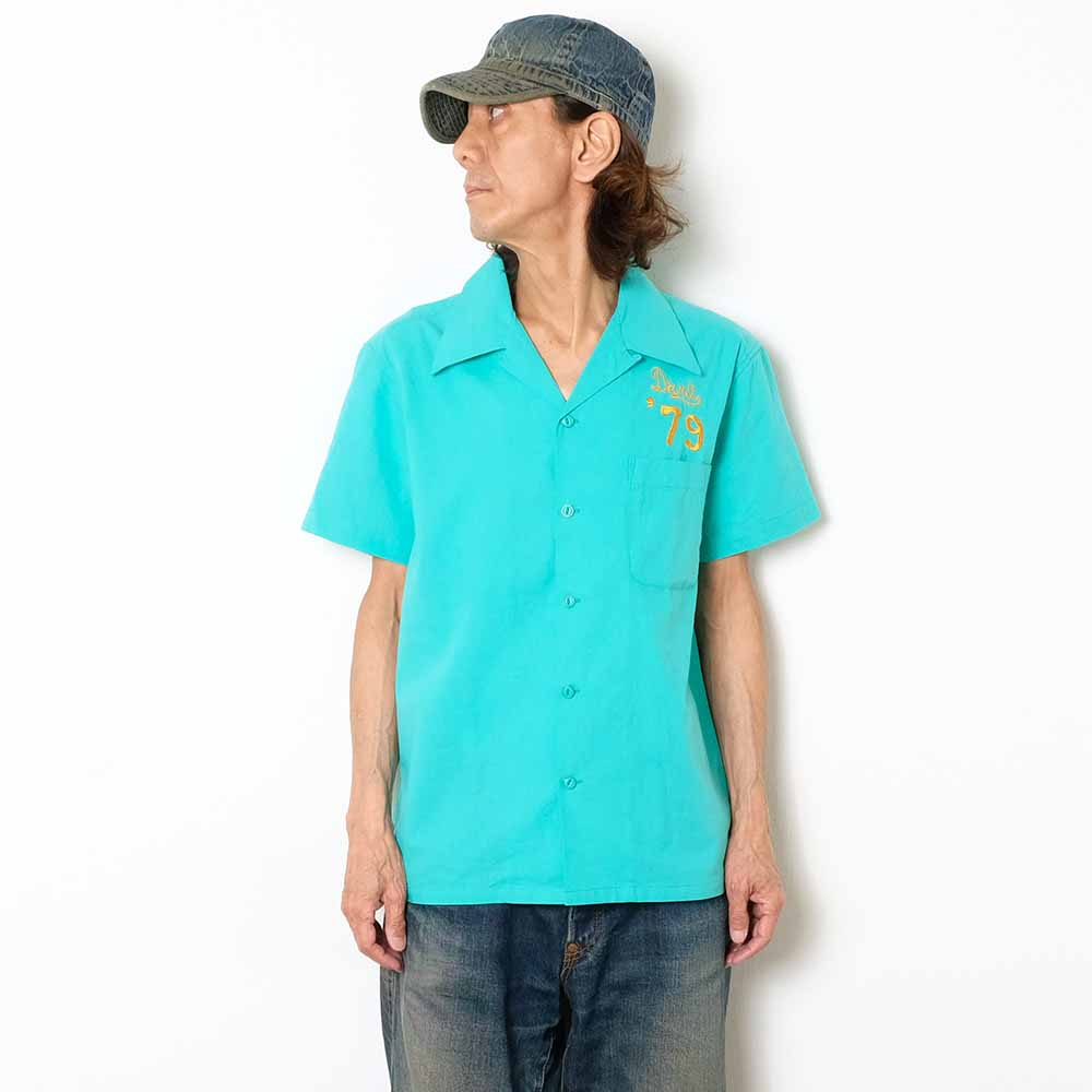 STUDIO D’ARTISAN - BOWLING SHIRT - BOMB BOWLER - 5743