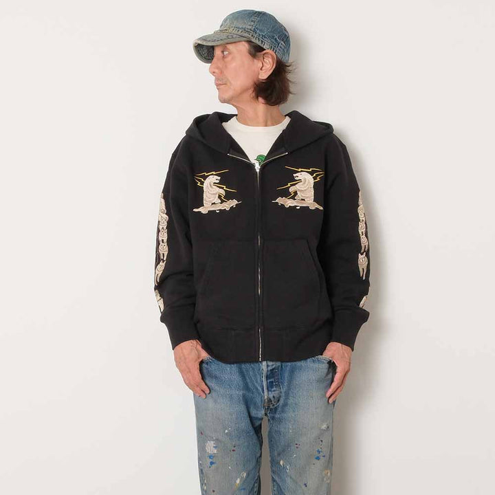 TAILOR TOYO - SUKA ZIP PARKA EMBROIDERED - ALASKA - TT69817
