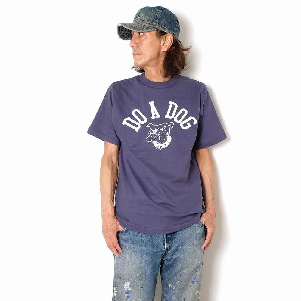 WAREHOUSE - Lot 4601 - S/S T-SHIRT - DO A DOG - 4601DO-26