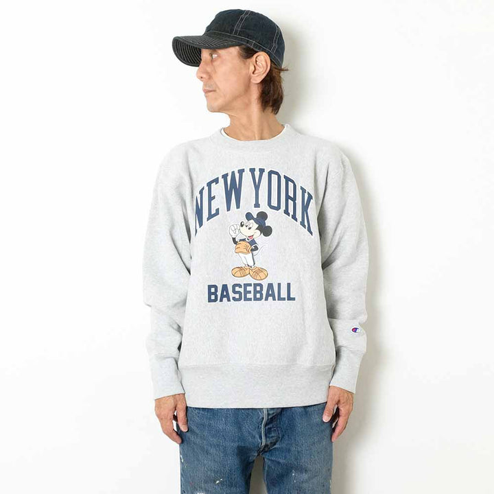 Champion - REVERSE WEAVE CREW NECK SWEATSHIRT - BASEBALL - C3-A031