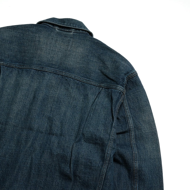 OLD JOE BRAND - LOWER FLAP POCKET JEAN JACKET - FADE INDIGO - 241OJ-JK05