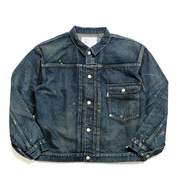 New Manual - #001 T-BACK DENIM JACKET - USED WASHED - 26SSJK-YY01-IDG