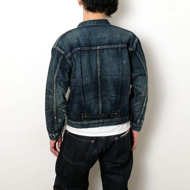 New Manual - #001 T-BACK DENIM JACKET - USED WASHED - 26SSJK-YY01-IDG