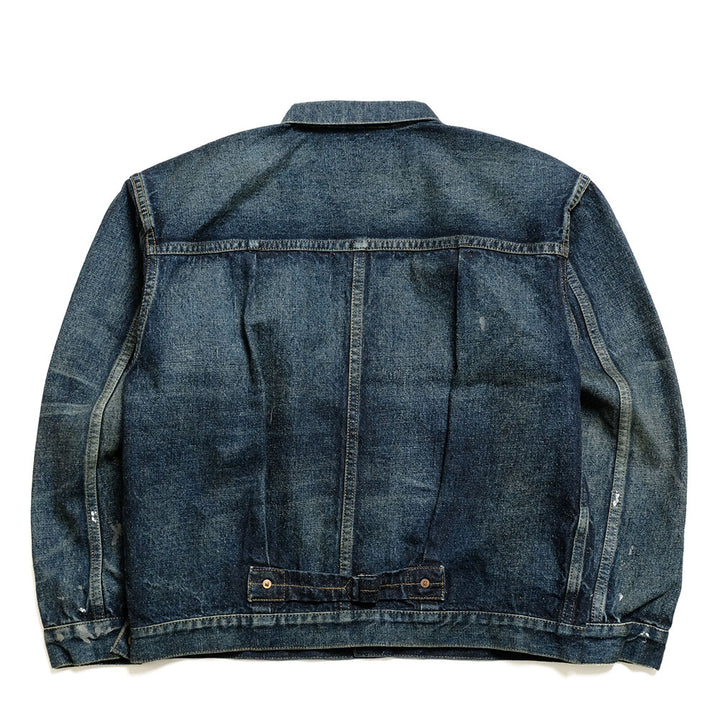 New Manual - #001 T-BACK DENIM JACKET - USED WASHED - 26SSJK-YY01-IDG