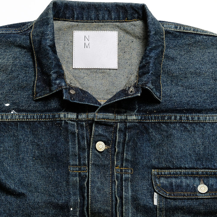 New Manual - #001 T-BACK DENIM JACKET - USED WASHED - 26SSJK-YY01-IDG