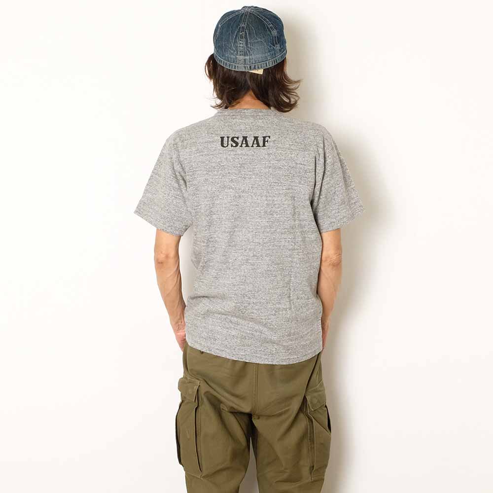 BUZZ RICKSON'S - SLUB YARN T-SHIRT - USAAF HARDING FIELD - BR79726