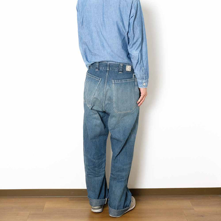 John Gluckow - Lot JG-01S 1910s Netmaker's Trousers - USED WASH - JG-01S-UW