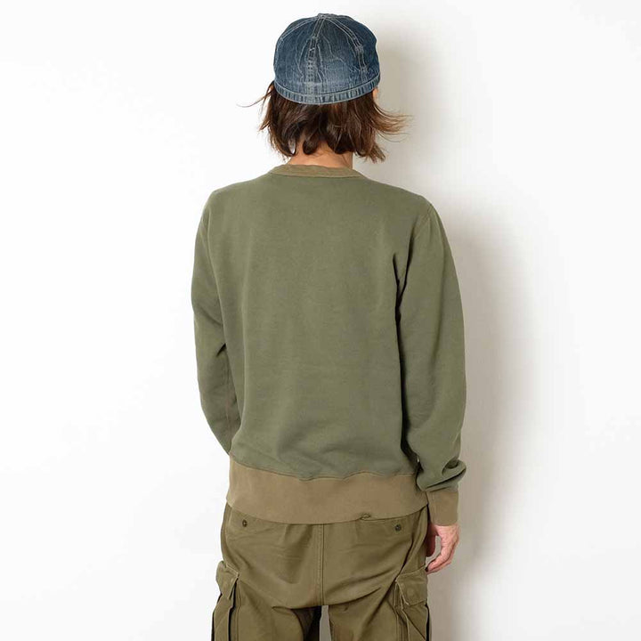 BUZZ RICKSON'S - SET-IN CREW SWEAT - U.S.A.F. SELFRIDGE FIELD - BR69630