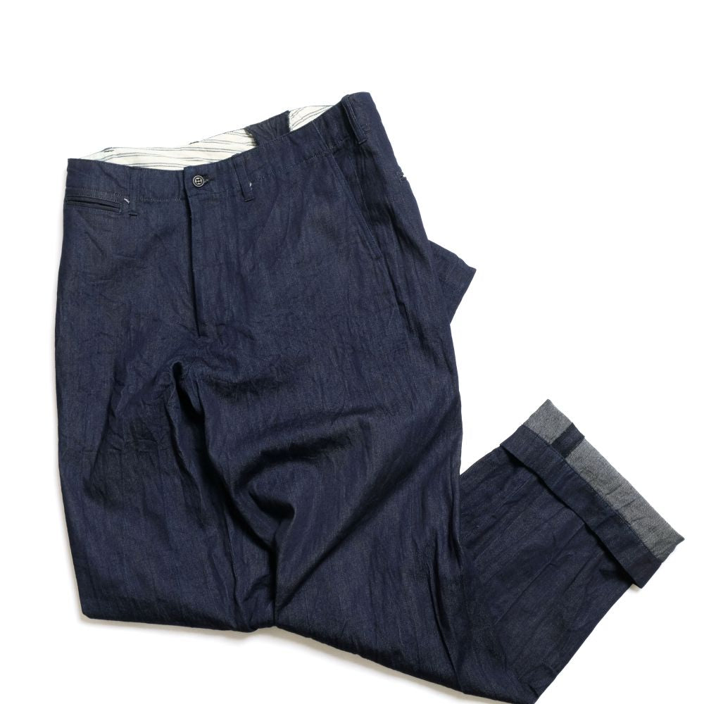 BURGUS PLUS - Lot.402Z - Military Trousers - Ice Cotton Denim - 402Z-14
