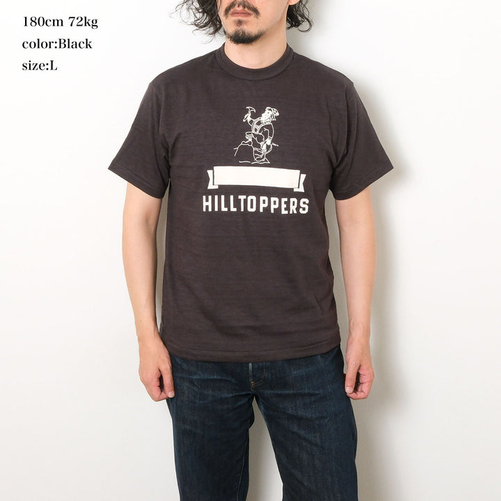 WAREHOUSE - Lot 4601 - S/S T-SHIRT - HILLTOPPERS - 4601HIL-26