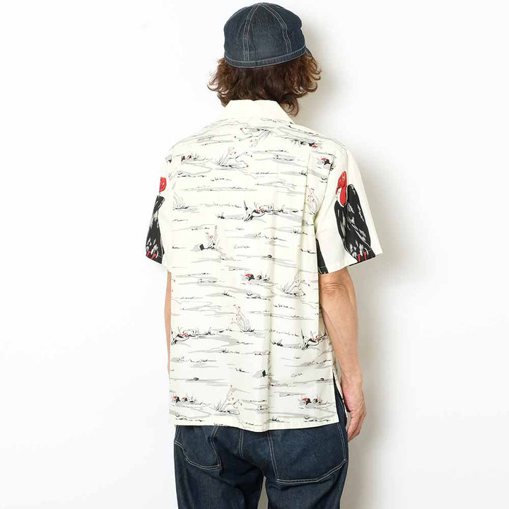 STAR OF HOLLYWOOD - COTTON TYPEWRITER PULLOVER SHIRT - CONDOR - SH39310