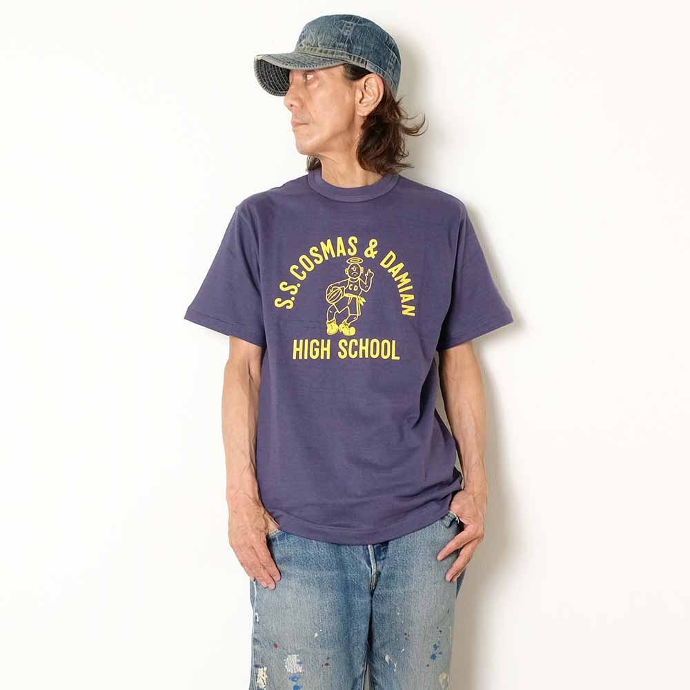 WAREHOUSE - Lot 4601 - S/S T-SHIRT - S.S.COSMAS ＆ DAMIAN - 4601SS-26