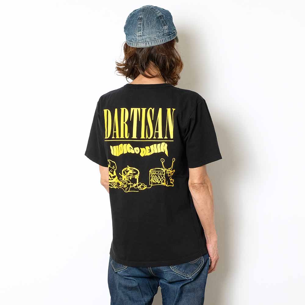 STUDIO D’ARTISAN - USA COTTON T-SHIRT - ROCK BAND - 8212B