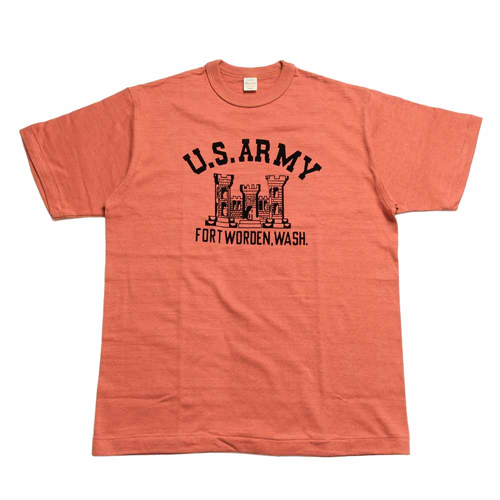 WAREHOUSE - Lot 4601 - S/S T-SHIRT - FORT WORDEN - 4601WOR-26