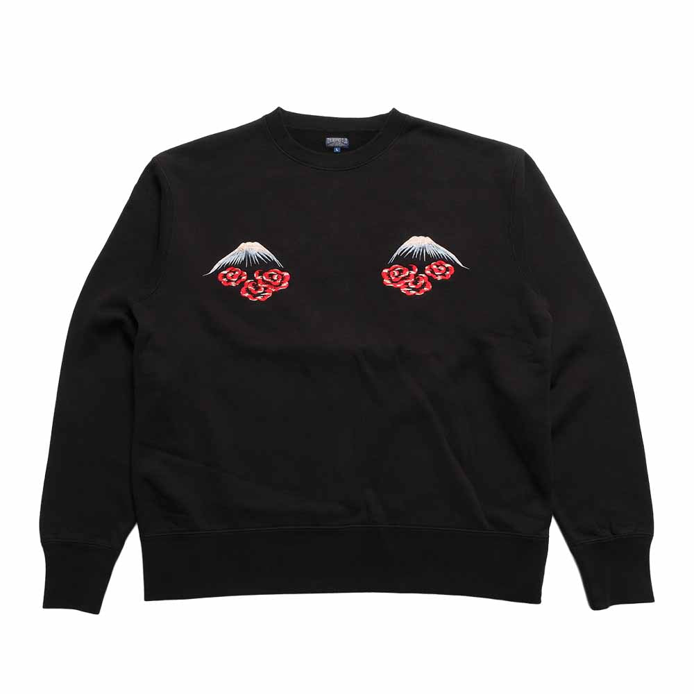 TAILOR TOYO - SUKA CREW SWEAT EMBROIDERED - MAIKO - TT69815
