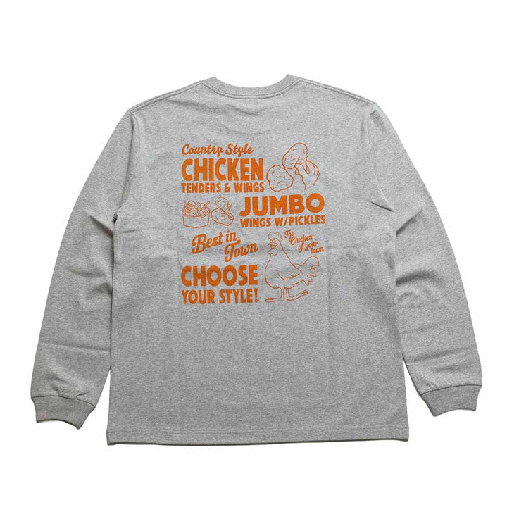 BARNS - 16/- Slaps L/S PRINT T-SHIRT - GOOD Birdies - BR-26127