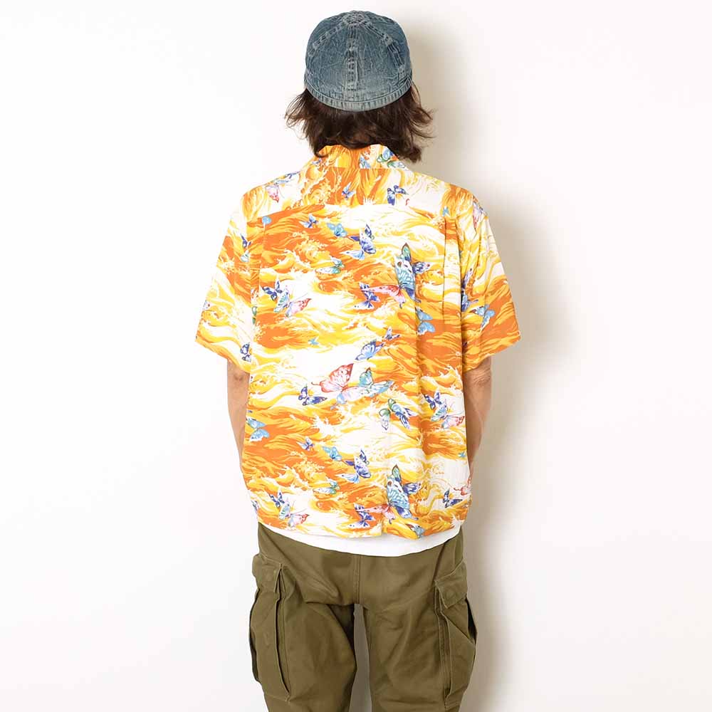SUN SURF - S/S RAYON HAWAIIAN SHIRT - BUTTERFLY SPLASH - SS39627
