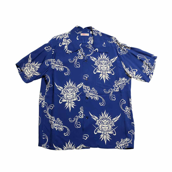 SUN SURF - S/S RAYON HAWAIIAN SHIRT - INCARNATION OF GOD - SS39611