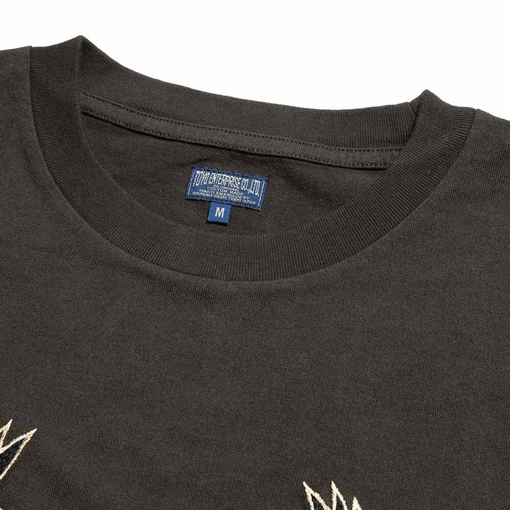 TAILOR TOYO - S/S SUKA T-SHIRT - EMBROIDERED - EAGLE - TT79742