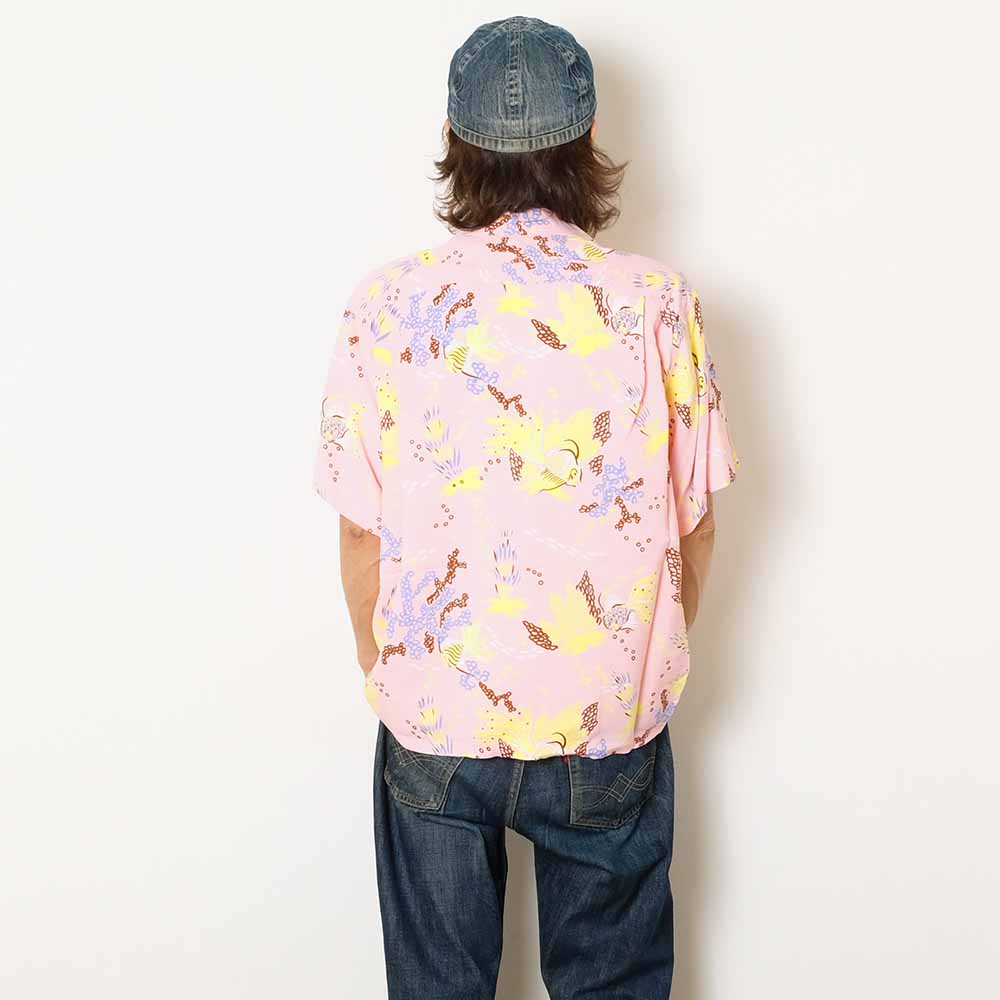 SUN SURF - S/S RAYON HAWAIIAN SHIRT - TROPICAL FISH - SS39626