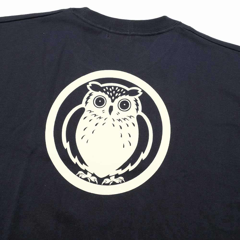 麿紋 - S/S T-SHIRT - フクロウ - FUKURO-M