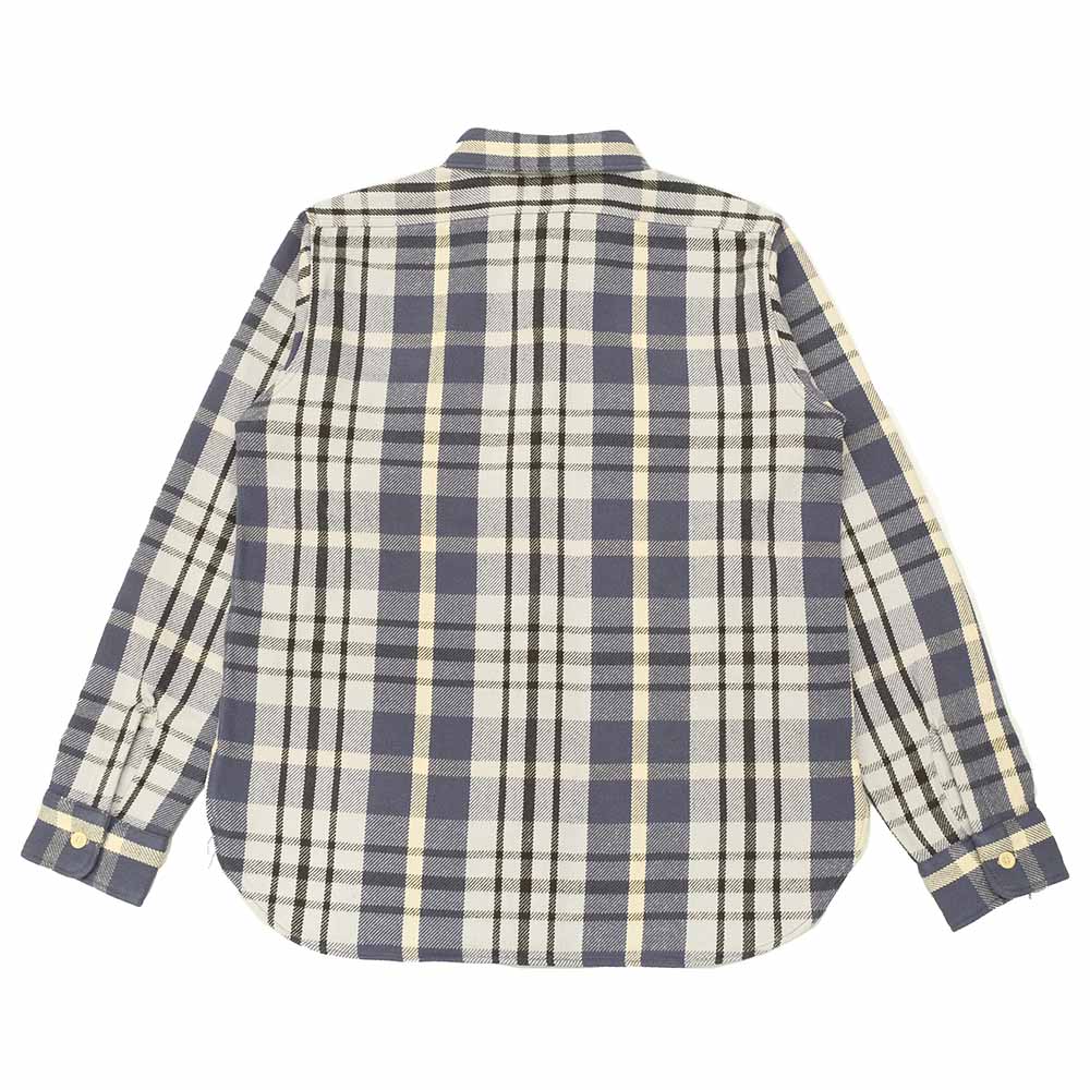 WAREHOUSE - Lot.3104 FLANNEL SHIRTS - C柄 - ONE WASH - WH-3104C24