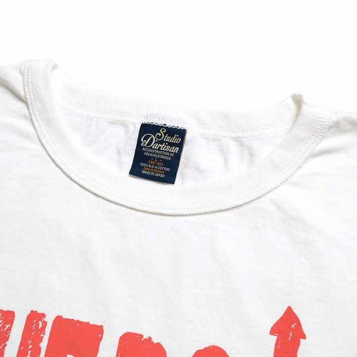 STUDIO D’ARTISAN - USA COTTON T-SHIRT - THE BOO - 8212A