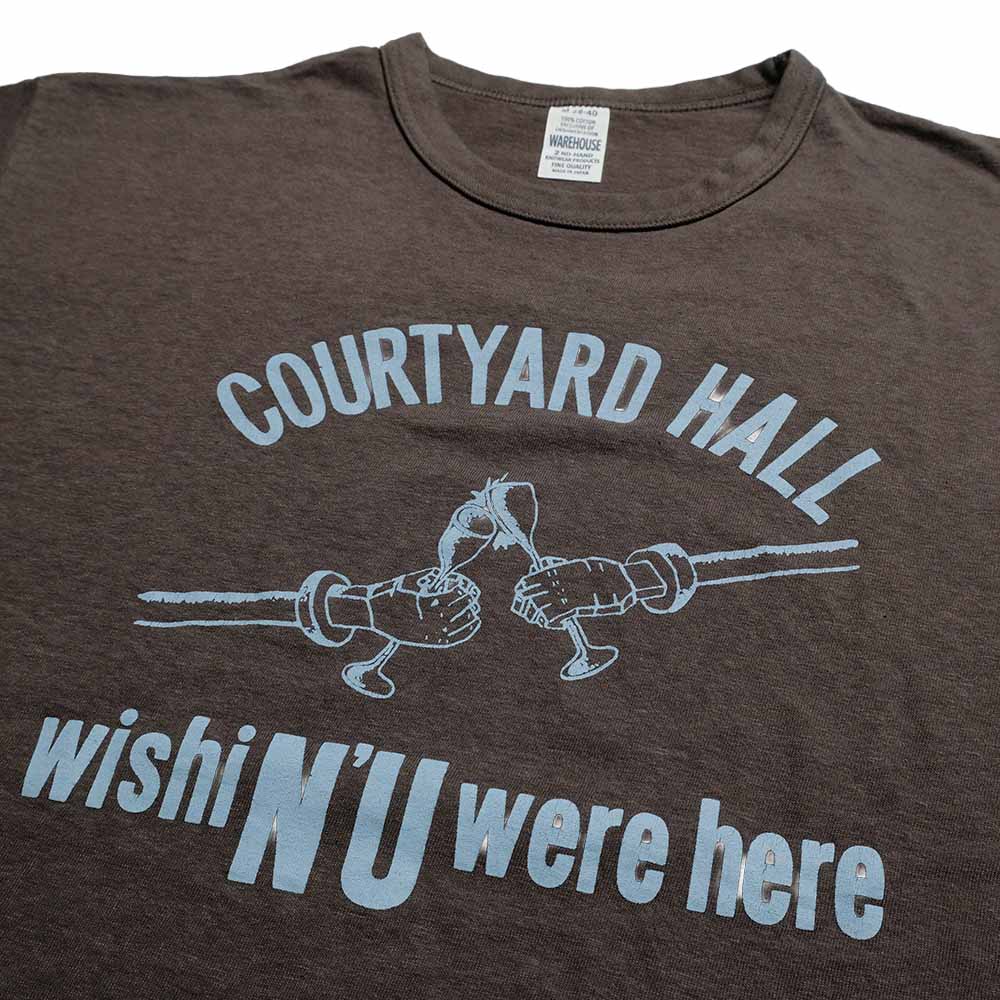WAREHOUSE - 2ND HAND SERIES - Lot.4064 - S/S T-SHIRTS - COURTYARD HALL - 4064COU-26