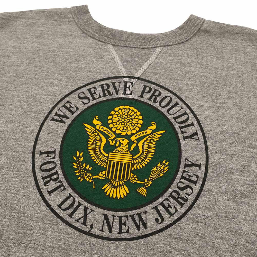 BUZZ RICKSON'S - SET-IN CREW SWEAT - U.S. ARMY FORT DIX - BR69454