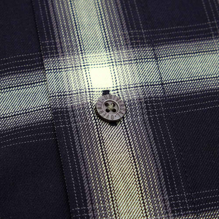 UNIVERSAL OVERALL - Open Color Check Work Shirt - U2523101