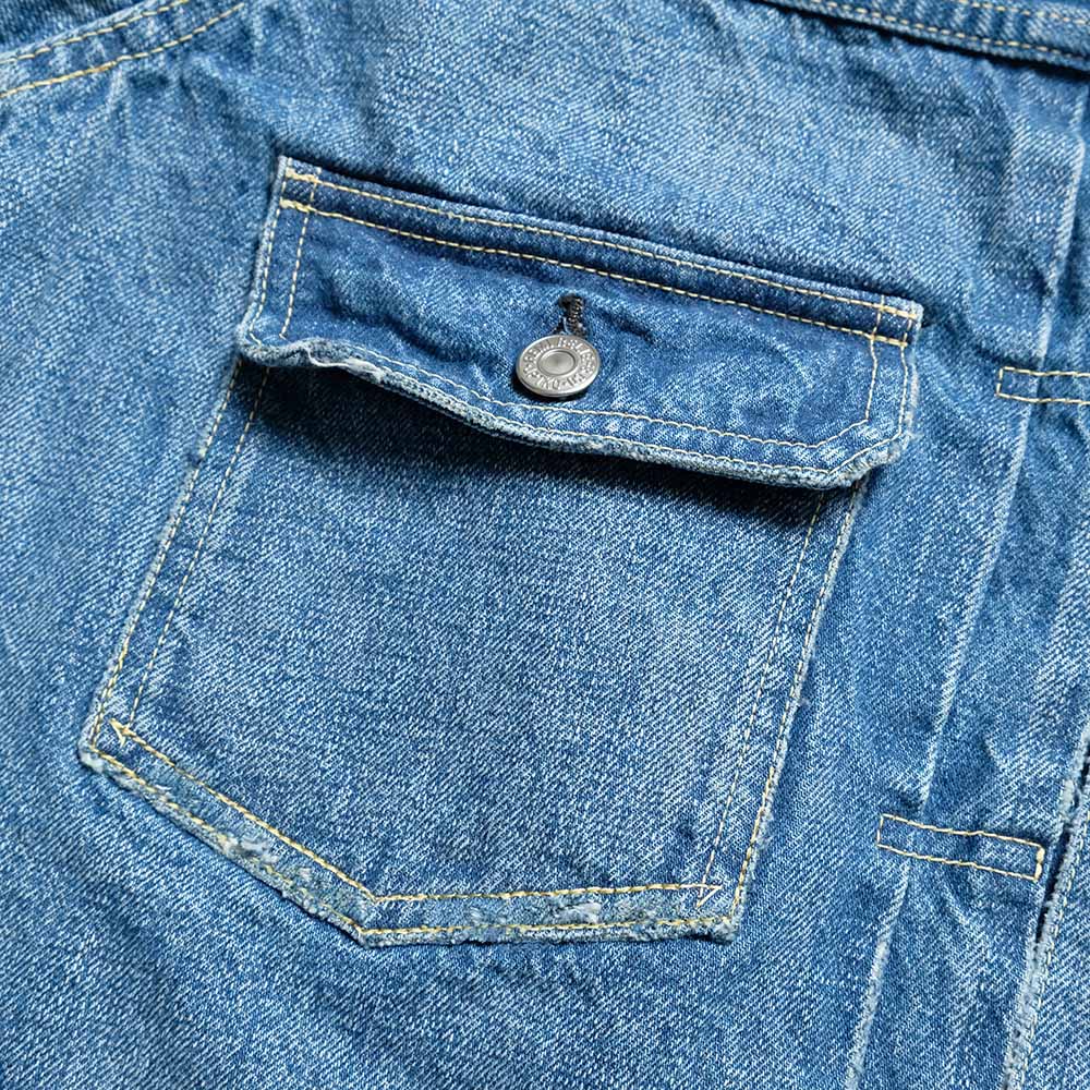 REMI RELIEF - 13oz 1954XX DENIM 2nd JACKET - USED BLUE - RN30389038