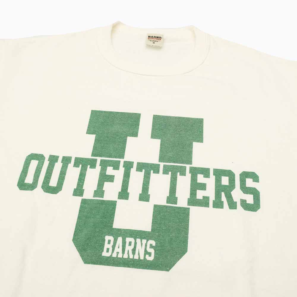 BARNS - STANDARD - TSURIAMI Crew Neck Print T-Shirt - BARNS Univ. - BR-25291