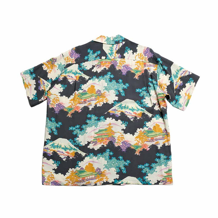 SUN SURF - S/S RAYON HAWAIIAN SHIRT - ANCIENT CAPITAL - SS39618