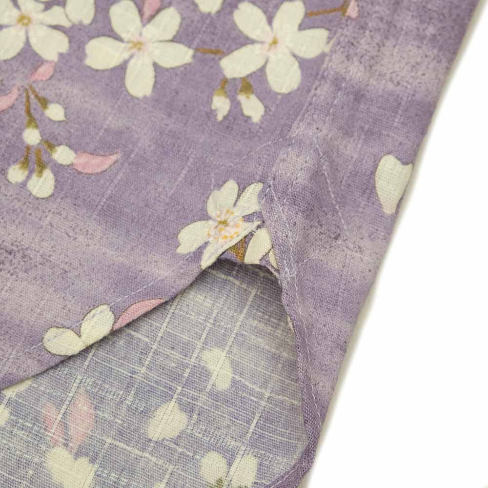衣櫻 - サザンクロス素材 長袖レギュラーシャツ - 霞舞桜 - SA1564