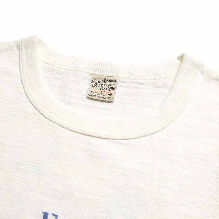 BUZZ RICKSON'S - SLUB YARN T-SHIRT - PHANTOM PHLYER - BR79730
