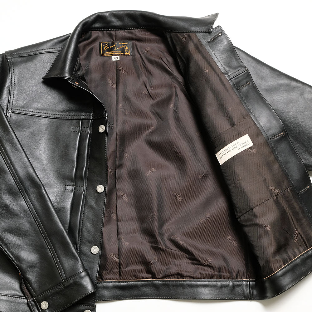 BONCOURA - Leather Jacket 1st - Black - BO-1STL-26