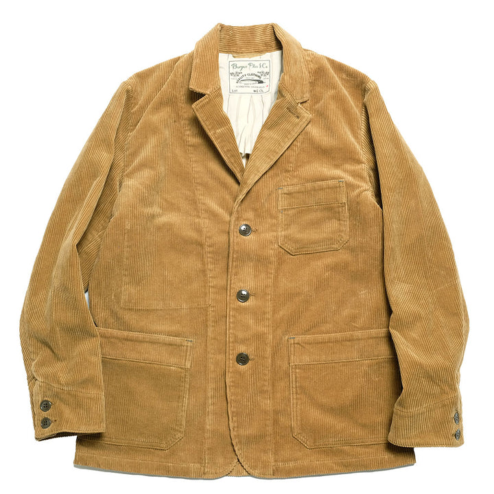 Burgus Plus Wide Wale Corduroy 3BTN Jacket BP17901-2