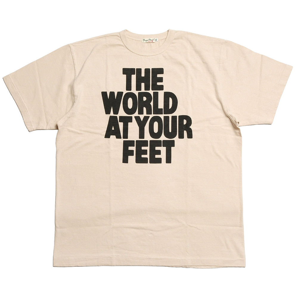 BURGUS PLUS - S/S Print Tee - THE WORLD - BP26606